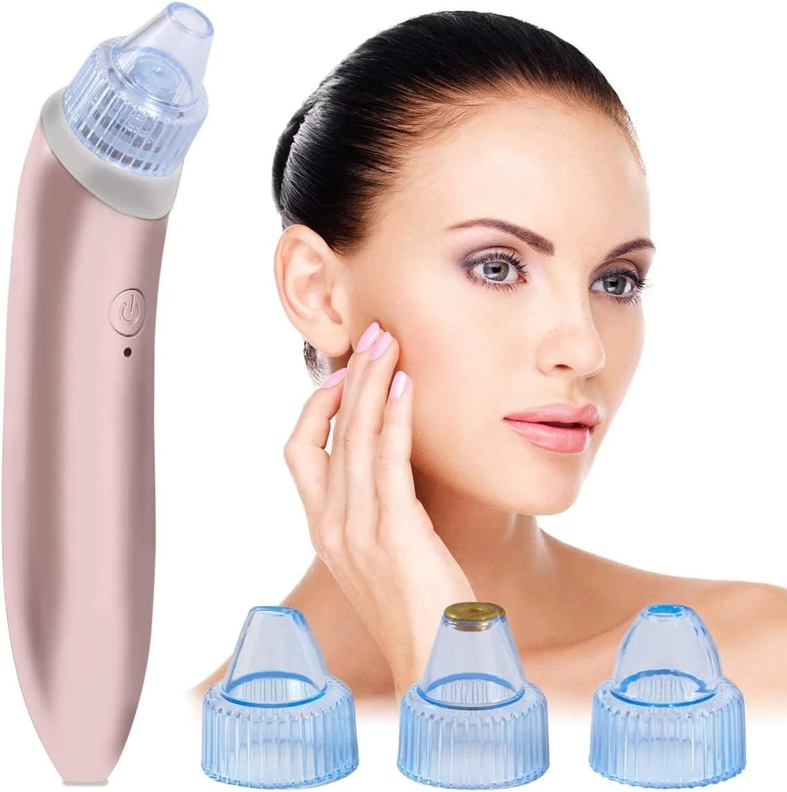 Extractor de Puntos Negros Eléctrico | Removedor de Espinillas, Granos y Suciedad Facial